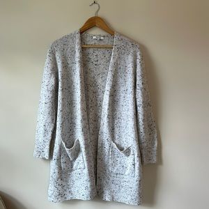 Madewell Donegal Kent Cardigan in Smoke Grey, Size S